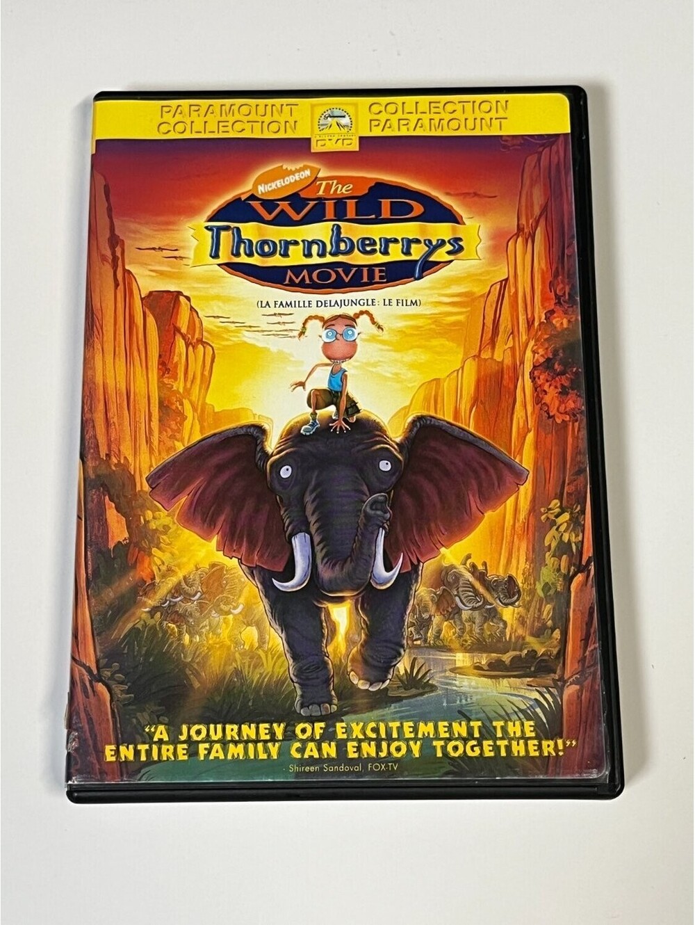 The Wild Thornberrys Movie DVD Canadian Bilingual Edition 2003 Animation
